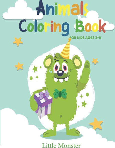 Animals colouring books: For kids & toddlers - activity books for preschooler - coloring book for Boys, Girls, Fun, ... book for kids ages 2-4 4-8| Santa Claus edition| Christmas gift - 9781672095860