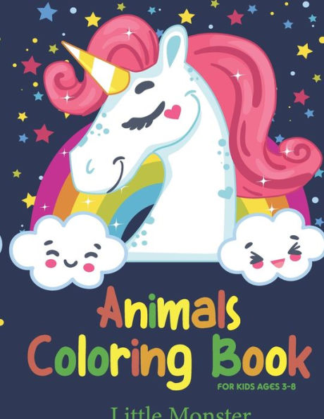 Animals colouring books: For kids & toddlers - activity books for preschooler - coloring book for Boys, Girls, Fun, ... book for kids ages 2-4 4-8| Santa Claus edition| Christmas gift - 9781672100564