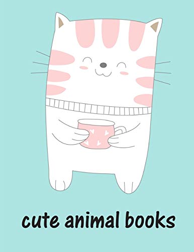 Cute Animal Books: Coloring Book For Adults Stress Relieving Designs (Animals Around The World)