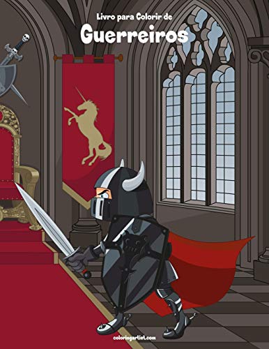 Livro para Colorir de Guerreiros (Portuguese Edition)