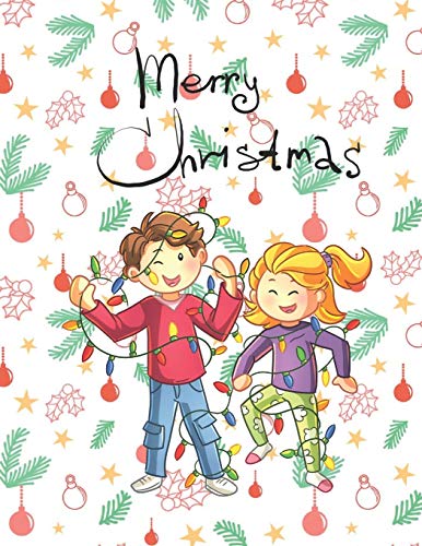 Merry Christmas: Christmas Holiday Coloring Book, Full Of Creative Characters To Color In