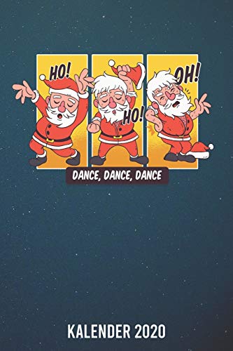 Kalender 2020: Ho Ho Oh Weihnachtsmann A5 Kalender Planer f??r ein erfolgreiches Jahr - 110 Seiten (German Edition)