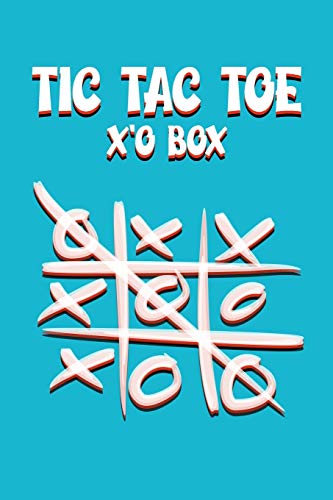 Tic Tac Toe X'O Box: 6" X 9" X'O (Tictactoe) Box Game Book With 130 Pages