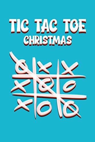 Tic Tac Toe X'O Christmas: 6" X 9" X'O (Tictactoe) Game Book With 130 Pages
