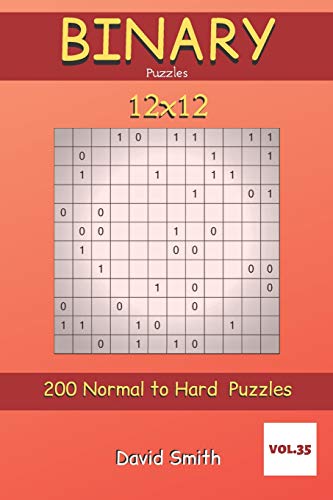 Binary Puzzles - 200 Normal To Hard Puzzles 12X12 Vol.35