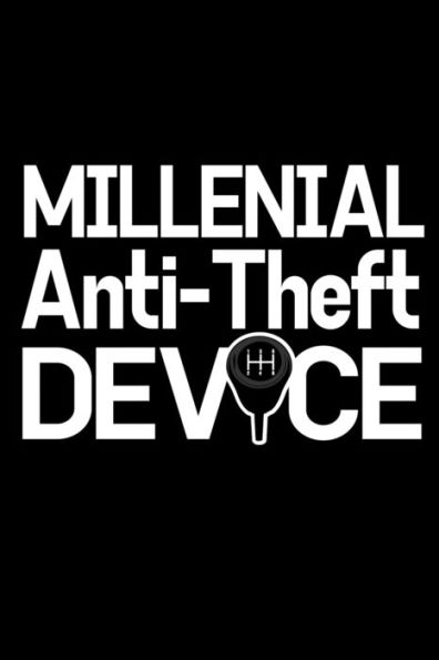 Millenial Anti-Theft Device : 6X9 120 Pages Dot Grid - Your Personal Diary