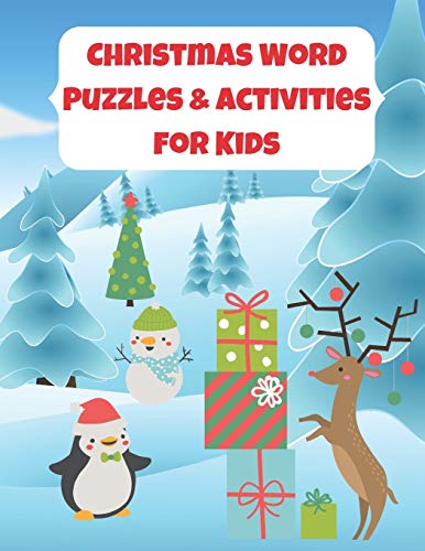 Christmas Word Puzzles & Activities For Kids: Word Searches, Scrambles And Easy Sudoku Games For Children 1St To 6Th Grade (Kids Holiday Activities)