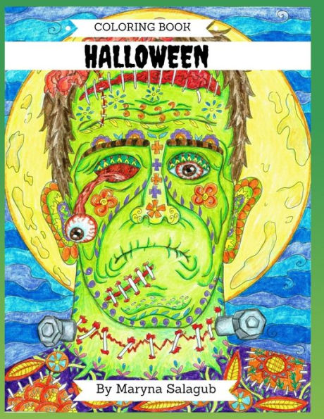 Halloween Coloring Book - 9781674124025