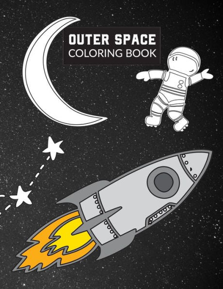 Outer Space Coloring Book