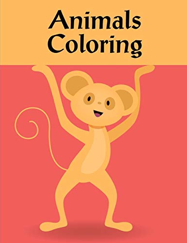 Animals Coloring: Christmas Coloring Pages for Boys, Girls,Toddlers Fun Early Learning (American Animals)