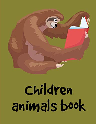 Children Animals Book: Children Coloring And Activity Books For Kids Ages 3-5, 6-8, Boys, Girls, Early Learning (American Animals)