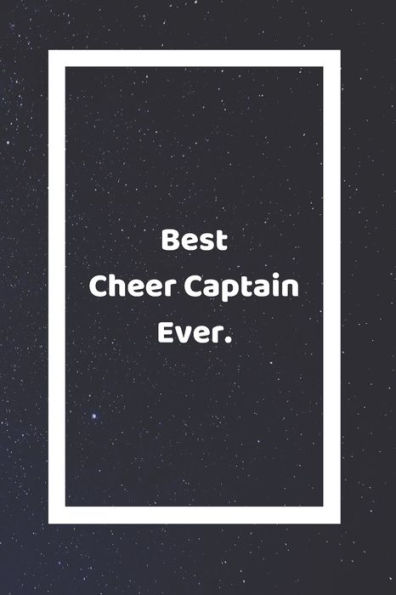Best Cheer Captain Ever: Funny White Elephant Gag Gifts For Coworkers Going Away, Birthday, Retirees, Friends & Family | Secret Santa Gift Ideas For Coworkers | Really Funny Jokes For Adults