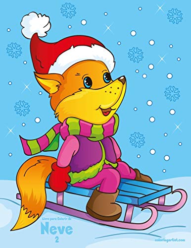 Livro para Colorir de Neve 2 (Portuguese Edition)