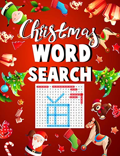 Christmas Word Search.: Easy Large Print Word Search Puzzle Book For Adults , Kids & Everyone For The 25 Days Of Christmas. - 9781674677361