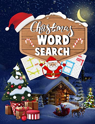Christmas Word Search.: Easy Large Print Puzzle Book For Adults , Kids & Everyone For The 25 Days Of Christmas. - 9781674698212