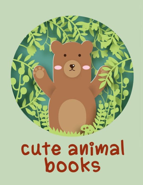 Cute Animal Books: coloring pages,Christmas Book for kids and children (American Animals)