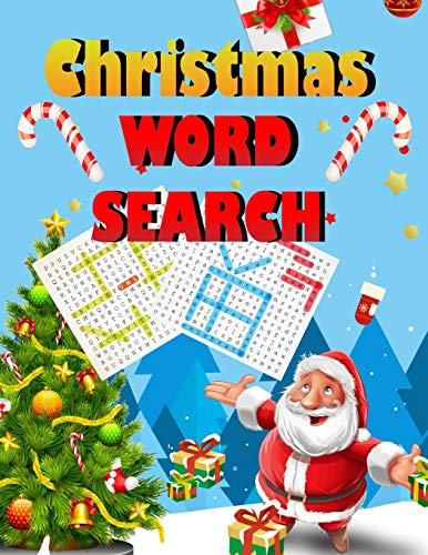 Christmas Word Search.: Easy Large Print Puzzle Book For Adults , Kids & Everyone For The 25 Days Of Christmas. - 9781674760346