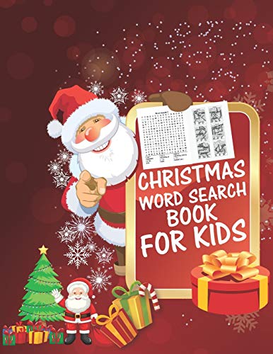 Christmas Word Search Book For Kids: 30 Easy Large Print Word Find Puzzles For Kids: Jumbo Word Search Puzzle Book (8.5"X11") With Fun Themes! (Word ... ... Regular Christmas Coloring Sheets Inside - 9781674810133