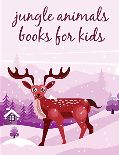 Jungle Animals Books For Kids: A Cute Animals Coloring Pages For Stress Relief & Relaxation (Funny Gift Ideas)