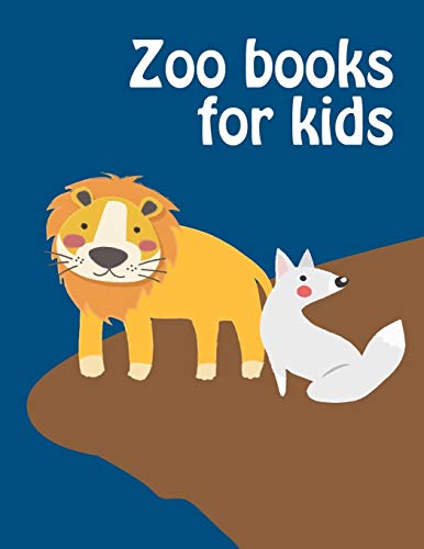 Zoo Books For Kids: Coloring Pages With Funny Images To Relief Stress For Kids And Adults (Funny Gift Ideas)