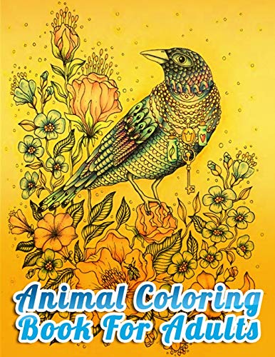 Animal Coloring Book For Adults: Best Animal Coloring book for ever ! 100 pages awesome illistration will be best for gift - 9781675528167
