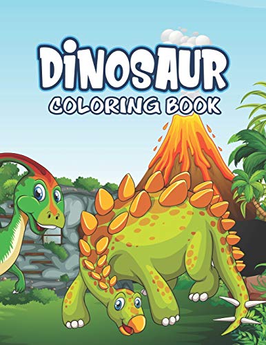Dinosaur Coloring Book: Great Gift For Kids Boys & Girls - 9781675572108