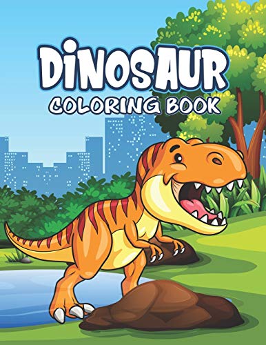 Dinosaur Coloring Book: Great Gift For Kids Boys & Girls - 9781675575482