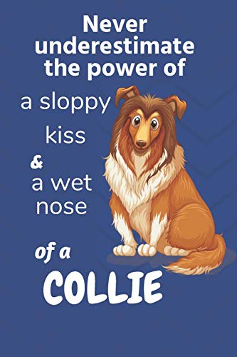 Never Underestimate The Power Of A Sloppy Kiss And A Wet Nose Of A Collie: For Collie Dog Fans