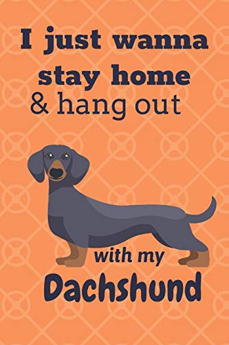 I Just Wanna Stay Home & Hang Out With My Dachshund: For Dachshund Dog Fans
