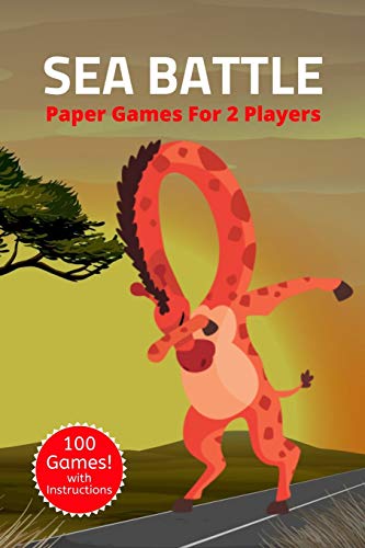 Sea Battle: A Classic Strategy Game Activity Book - For Kids And Adults - Novelty Themed Gifts - Travel Size