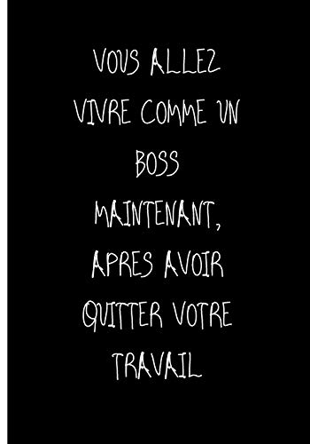 Vous Allez Vivre Comme Un Boss Maintenant, Apres Avoir Quitter Votre Travail: Ne Travailler Plus Pour L'Argent Laisser L'Argent Travailler Pour Vous (P?re Riche, P?re Pauvre) (French Edition)