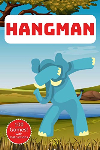 Hangman: A Classic Word Game Activity Book Dabbing Elephant Edition