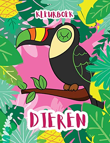 Dieren: Kleurboek (Dutch Edition)