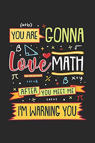 You Are Gonna Love Math After You Meet Me: 120 Pages I 6X9 I Graph Paper 4X4