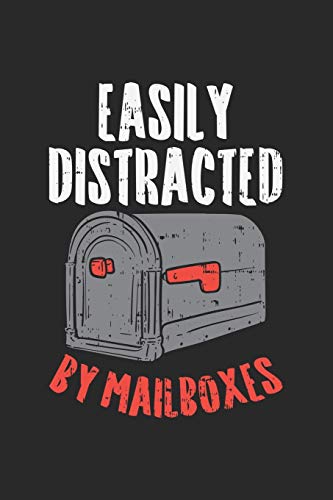 Easily Distracted By Mailboxes: 120 Pages I 6X9 I Dot Grid - 9781678461676