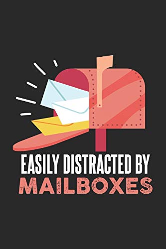 Easily Distracted By Mailboxes: 120 Pages I 6x9 I Dot Grid - 9781678358280