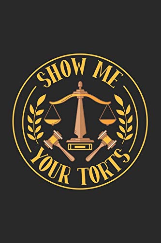 Show Me Your Torts: 120 Pages I 6X9 I Graph Paper 4X4 - 9781678390907