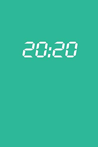 20:20: Tagesplaner 2020 A5 Türkisblau (German Edition)