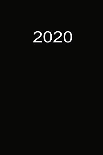 2020: Ladyplaner 2020 A5 Schwarz (German Edition)