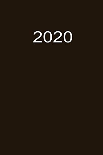 2020: Arbeitsplaner 2020 A5 Braun (German Edition)