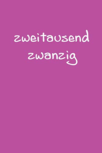 Zweitausend Zwanzig: Arbeitsplaner 2020 A5 Lila (German Edition) - 9781678935054
