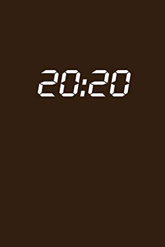 20:20: Buchkalender 2020 A5 Braun (German Edition)