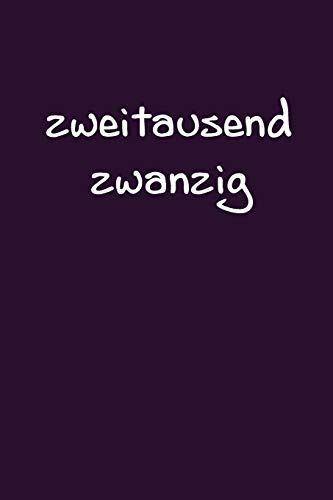 Zweitausend Zwanzig: Zeit Planer 2020 A5 Flieder (German Edition) - 9781679048210