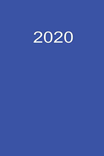 2020: Terminbuch 2020 A5 Blau (German Edition) - 9781678935481
