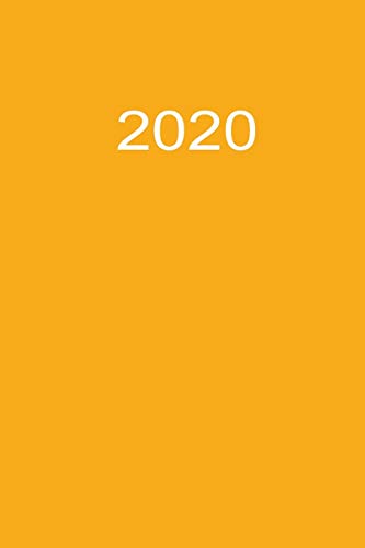 2020: Ladyplaner 2020 A5 Orange (German Edition)