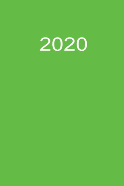 2020: Arbeitsplaner 2020 A5 Grün (German Edition) - 9781678509781
