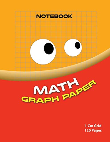 Math graph paper ( red edition ): 1cm size graph paper grid ( Color : Red 120 pages )