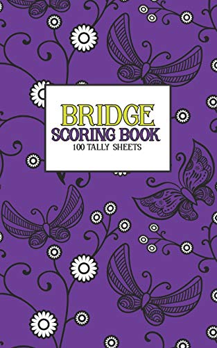 Bridge Scoring Book: 100 Tally Sheets - 9781679190483