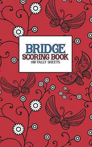 Bridge Scoring Book: 100 Tally Sheets - 9781679196751