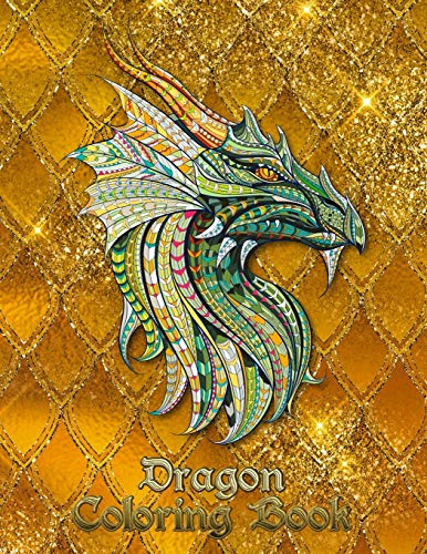 Dragon Coloring Book: 31 dragons are waiting to be painted by YOU! Let your imagination run wild and transform the dragons with fiery color! - 9781679277276